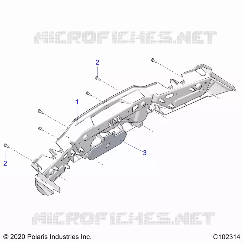 CARROSSERIE ARRIERE BUMPER