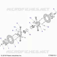 SUSPENSION AVANT HUB