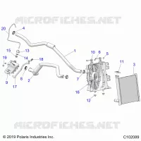 ENGINE, SYSTÃˆME DE REFROIDISSEMENT AND WATER PUMP