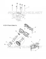 MOTEUR, CAMS AND BEARING HOUSING