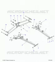 SUSPENSION ARRIERE CONTROL ARMS