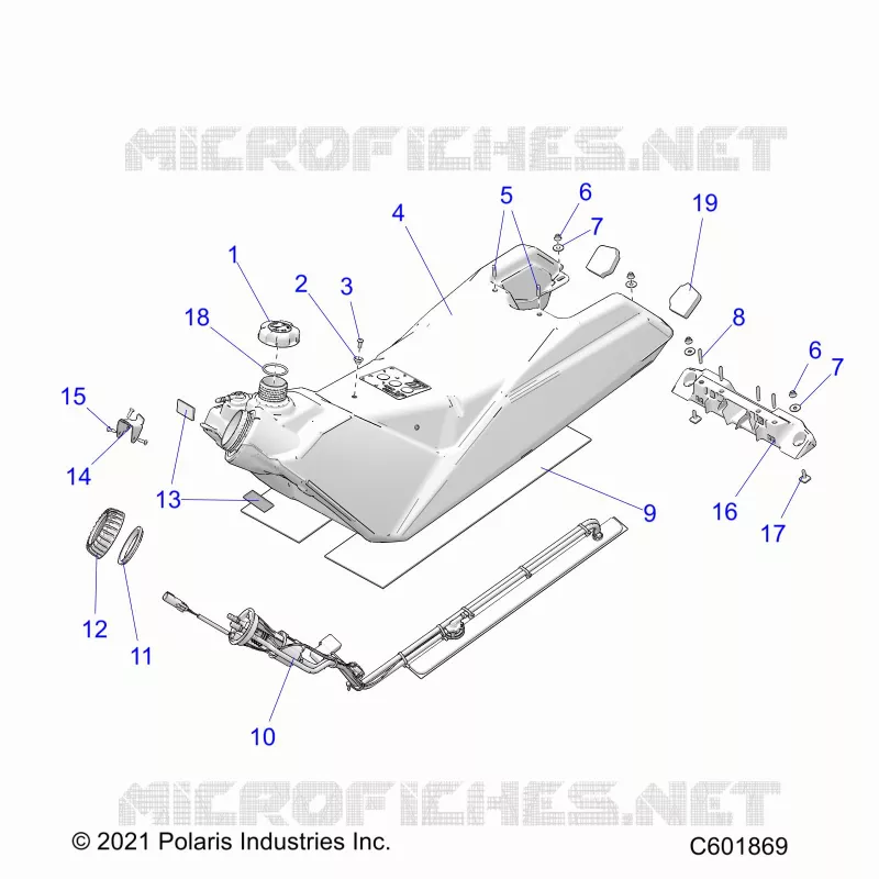 SYSTÃˆME D'ALIMENTATION, FUEL TANK ASM.