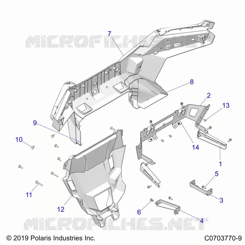 CARROSSERIE ARRIERE BUMPER