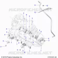 ENGINE, TRANSMISSION MOUNTING &amp; LONG BLOCK 