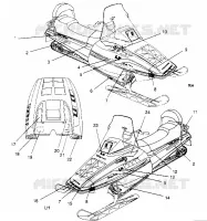 EMBLEMES WIDETRAK LX 0952064 and  EUROPEAN WIDETRAK LX E952064 (4928942894A012)