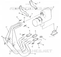 ECHAPPEMENT Storm 0965782, Storm SKS 0965582, Euro Storm E965782, Euro S (4931593159C012)