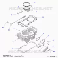 CYLINDRE AND PISTON