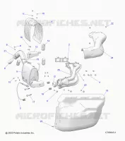 ENGINE, ECHAPPEMENT