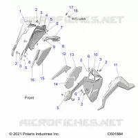 PANNEAUX LATERAUXS AND TRIM