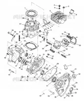 CARTERS MOTEUR AND CYLINDRE SCRAMBLER W967840 (4935823582C013)