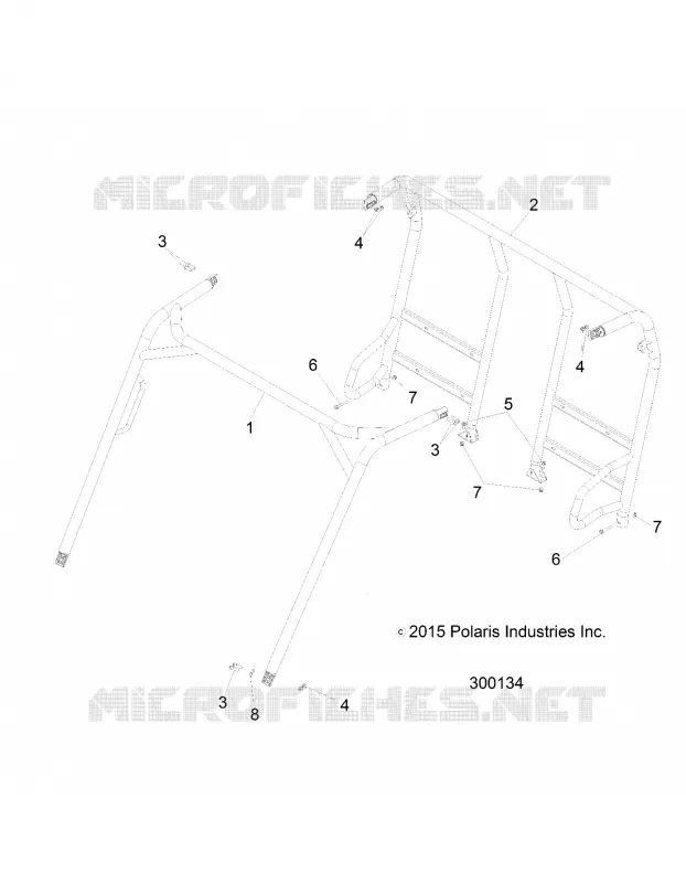 CHASSIS, CAB CADRE