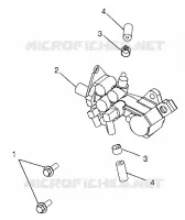 POMPE A HUILE 700 RMK 0970966, 700 SKS 0970566, and EUROPEAN 700 SKS E970566 (4938573857C011)