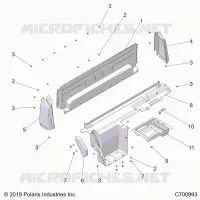 CARROSSERIE ARRIERE CLOSEOFF, AND FENDERS