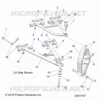 TRIANGLES SUSPENSIONS AVANT 