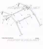 CHASSIS, CAB CADRE