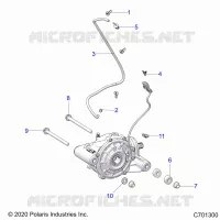SYSTÃˆME DE TRANSMISSION, FRONT GEARCASE MOUNTING