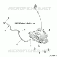 SYSTÃˆME DE TRANSMISSION, FRONT GEARCASE MOUNTING