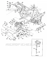 ENGINE AND SUPPORT SILENCIEUX (4918541854005A)
