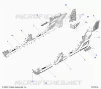 CARROSSERIE ARRIERE FENDERS AND ROCKERS