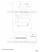REFERENCES, TOOL KIT AND MANUEL DU PROPRIETAIRE