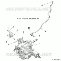 DRIVE TRAIN, MAIN SUPPORT PONT