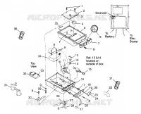 BOITIER ELECTRIQUE SL 780 B974088 and Intl. SL 780 I974088 (4940924092B011)