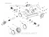 CHASSIS, REAR SWING ARM
