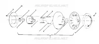 EMBRAYAGE DE TRANSMISSION ASM.  650 AND 650 SKS (4919261926011A)