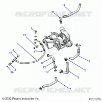 ENGINE, TURBO, COOLING AND OIL