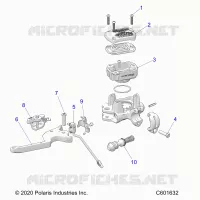 BRAKES, MAITRE CYLINDRE ASM.