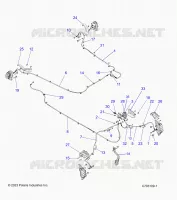 BRAKES, BRAKE LINES AND MAITRE CYLINDRE
