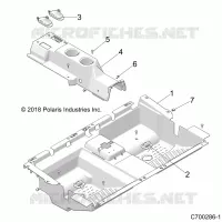 PLANCHER, REAR