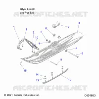 STEERING, SKI ASM. (INTL)