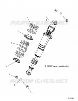 SUSPENSION ARRIERE SHOCK MOUNTING