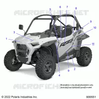 EMBLEMESS GRAPHICS- Z23ASE99F4/S99C4/F4 (900551-01)