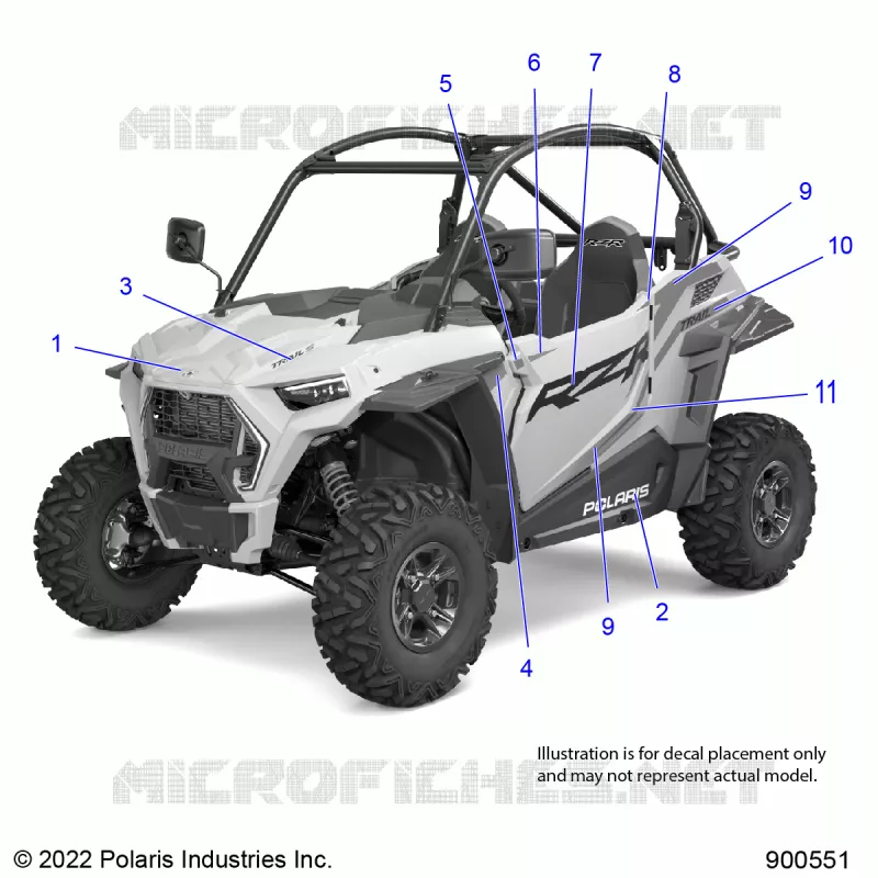 EMBLEMESS GRAPHICS- Z23ASE99F4/S99C4/F4 (900551-01)