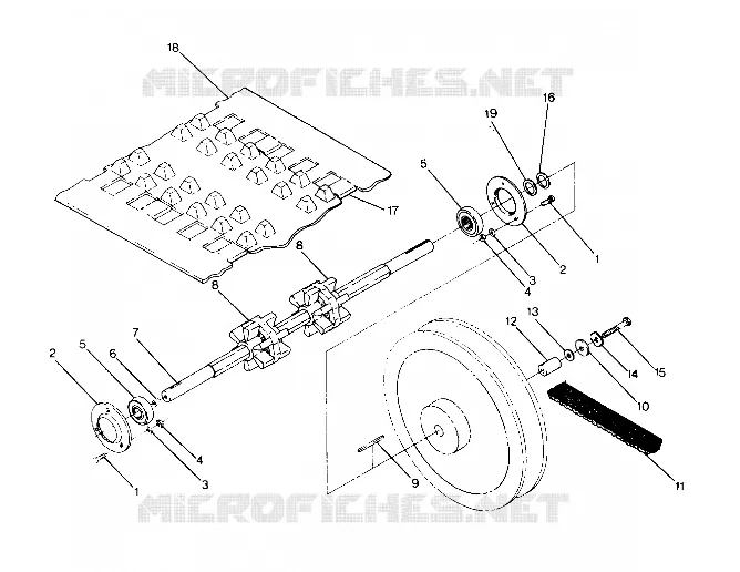 SYSTÈME DE TRANSMISSION INDY LITE AND STAR LITE (4919311931014A)