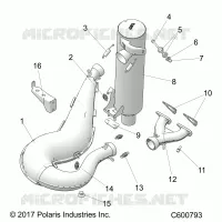 ENGINE, ECHAPPEMENT
