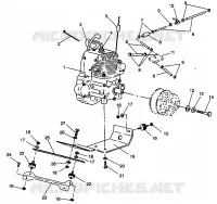 SUPPORT MOTEUR STARLITE 0943427 (4924992499026A)