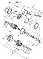 DEMARREUR SL 900 B964291 and  Intl. SL 900 I964291 (4935583558C008)