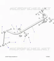 SUSPENSION, REAR BARRE STABILISATRICE