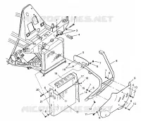 PARE CHOCS AVANT Scrambler W967840 (4935823582A007)