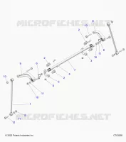 SUSPENSION, REAR BARRE STABILISATRICE