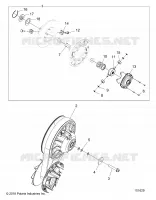SYSTEME DE TRANSMISSION, SECONDARY CLUTCH