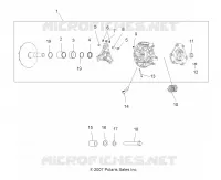 SYSTÈME DE TRANSMISSION, PRIMARY CLUTCH