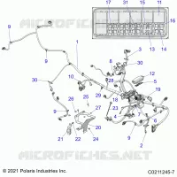ELECTRICITE, MAIN WIRE HARNESS