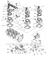 CYLINDRE ET COLLECTEUR ASSEMBLY Storm 0940782 and Storm SKS 0940582 (4925032503029A)