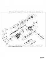 SYSTÈME DE TRANSMISSION, MAIN GEARCASE INTERNALS