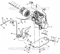 SUPPORT MOTEUR 440 E942760 and 440 SKS E942560 (49273927390029)