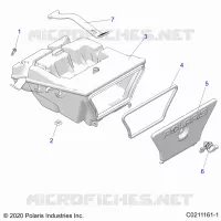 BODY, COFFRE, REAR